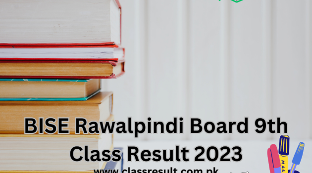 BISE Rawalpindi Board 9th Class Result 2023
